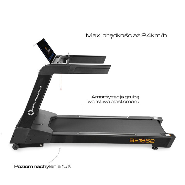 Бігова доріжка електрична HMS Premium BE1862