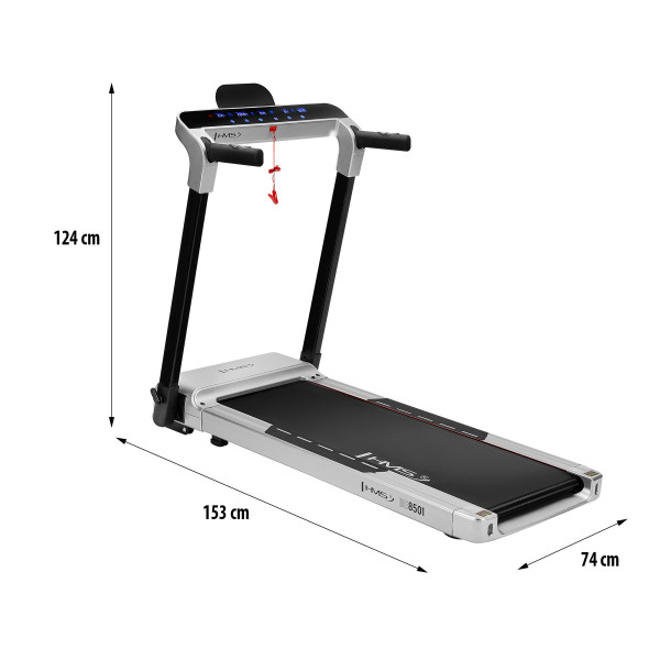 Бігова доріжка складана електрична HMS BE8501i Bluetooth + ZWIFT