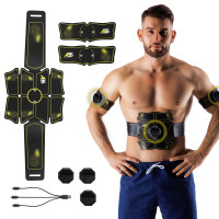 Електростимулятор м’язів преса та рук HMS ABS Master Pro Super