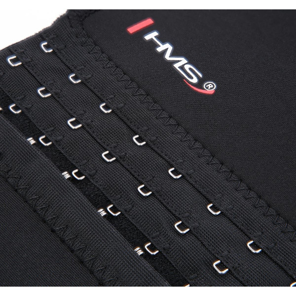 Корсет для схуднення HMS GR222, L/XL (87см), чорний 