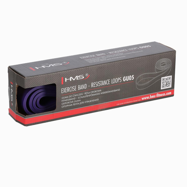Гумка для фітнесу 12-40кг HMS GU05 32х4.5х2080мм