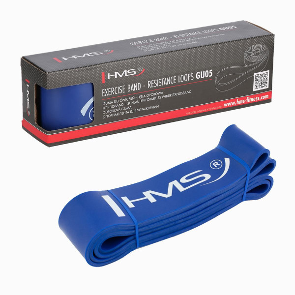 Гумка для фітнесу 23-68кг HMS GU05 64х4,5х2080мм