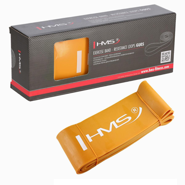 Гумка для фітнесу 40-98кг HMS GU05 101х4.5х2080мм