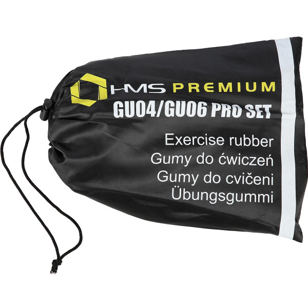Набір гумок для фітнесу 6в1 HMS Premium GU04/GU06 Pro
