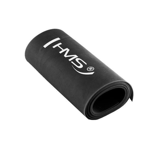 Гумка для фітнесу 25кг HMS TP01 1800x150 x 1.2мм чорний