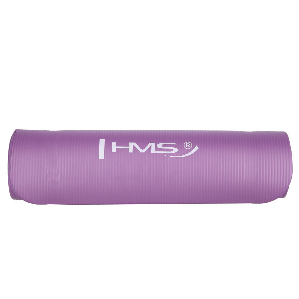 Килимок для йоги 183х61см 1см HMS YM03, фіолетовий