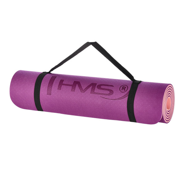 Килимок для йоги HMS YM10, фіолетовий