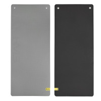 Килимок для фітнесу 140x60см 1.5см HMS Premium MFK08 сіро-чорний