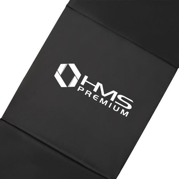 Розкладний гімнастичний матрац HMS Premium MGS02 1800x600 чорний