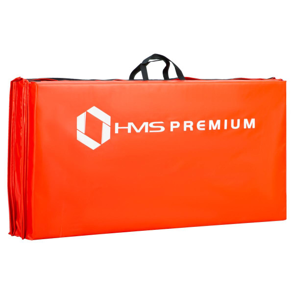 Розкладний гімнастичний матрац HMS Premium MGS01 2400x1200 червоний