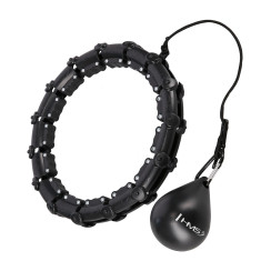 Хула-хуп з тягарцем PlusSize HMS HHW11 60-126 см, чорний