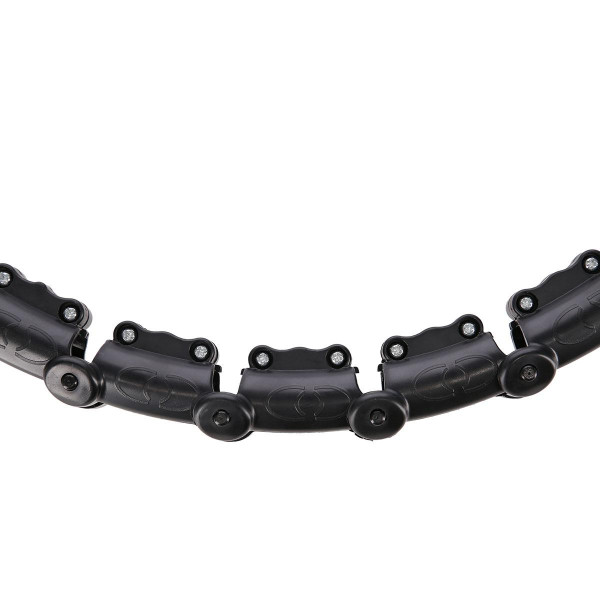 Хула-хуп з тягарцем PlusSize HMS HHW11 60-126 см, чорний