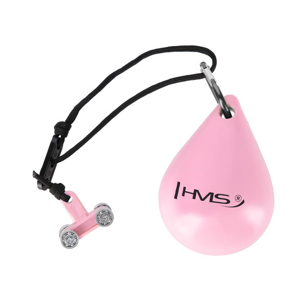 Хула-хуп з тягарцем PlusSize HMS HHW11 60-126 см, рожевий