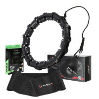 Хула-хуп з тягарцем HMS Set HHW11, чорний
