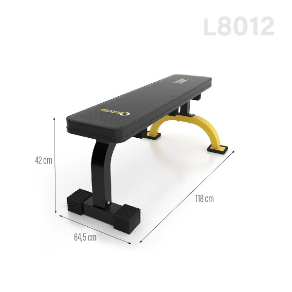 Пряма тренажерна лава HMS Premium L8012