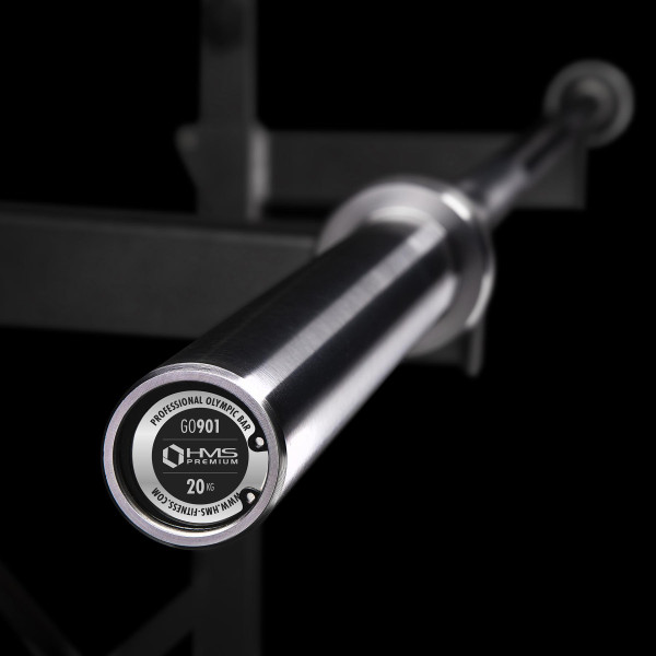 Гриф олімпійський 50мм/220см 900кг HMS Premium GO901