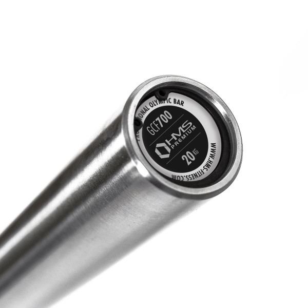 Олімпійський гриф 50мм/220см 700кг HMS Premium GCF700