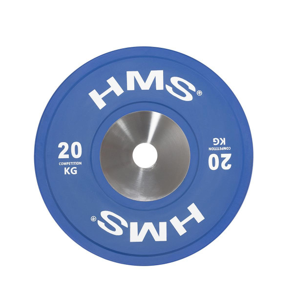 Набір дисків бамперних олімпійських HMS TBR PROFI SET 8шт