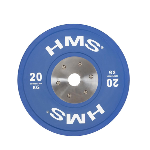 Набір дисків бамперних олімпійських HMS TBR PROFI SET 8шт