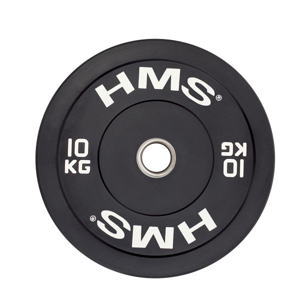 Олімпійський бамперний диск HMS BBR10 10кг Олімпійський бамперний диск HMS BBR10 10кг