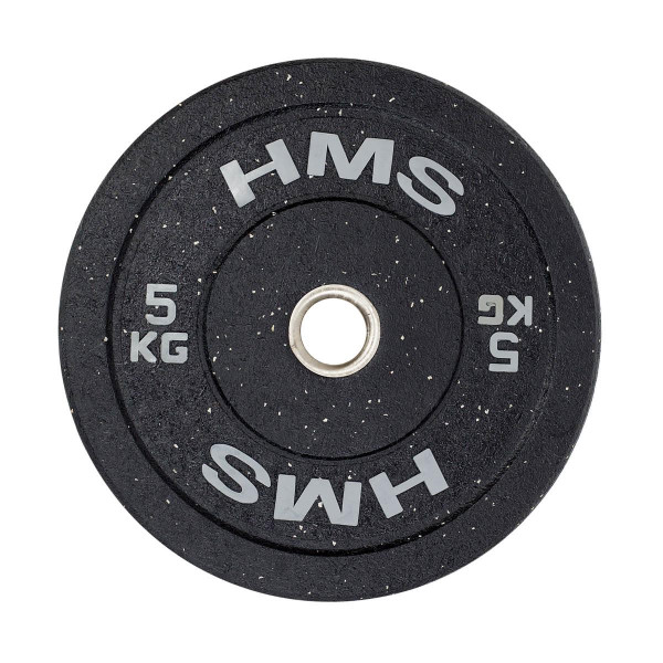 Диск бамперний олімпійський HMS HTBR05 5кг сірий Диск бамперний олімпійський HMS HTBR05 5кг сірий