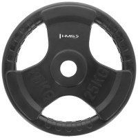 Диск обгумований олімпійський HMS TOK25 25кг