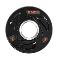 Диск олімпійський HMS TOX01 чорний 1.25кг