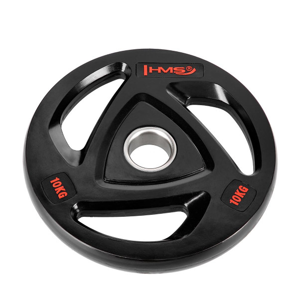 Диск олімпійський HMS TOX10 чорний 10кг