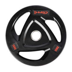 Диск олімпійський HMS TOX15 чорний 15кг