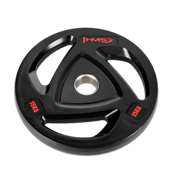 Диск олімпійський HMS TOX15 чорний 15кг