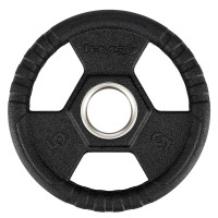 Диск олімпійський HMS TOH05 5 кг чорний