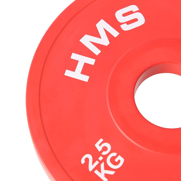 Диск бамперний олімпійський HMS CBRS25 2x2.5кг