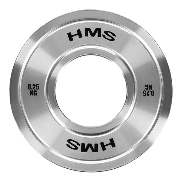 Диск для олімпійської штанги калібрований HMS TOS 0.25кг
