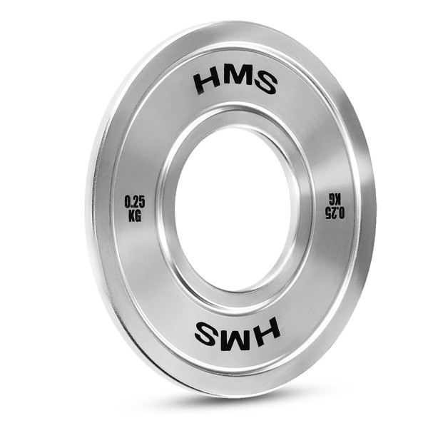 Диск для олімпійської штанги калібрований HMS TOS 0.25кг