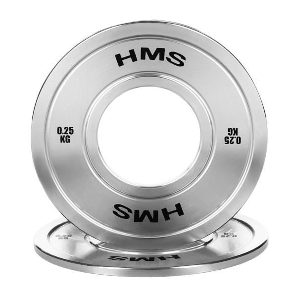 Диск для олімпійської штанги калібрований HMS TOS 0.25кг