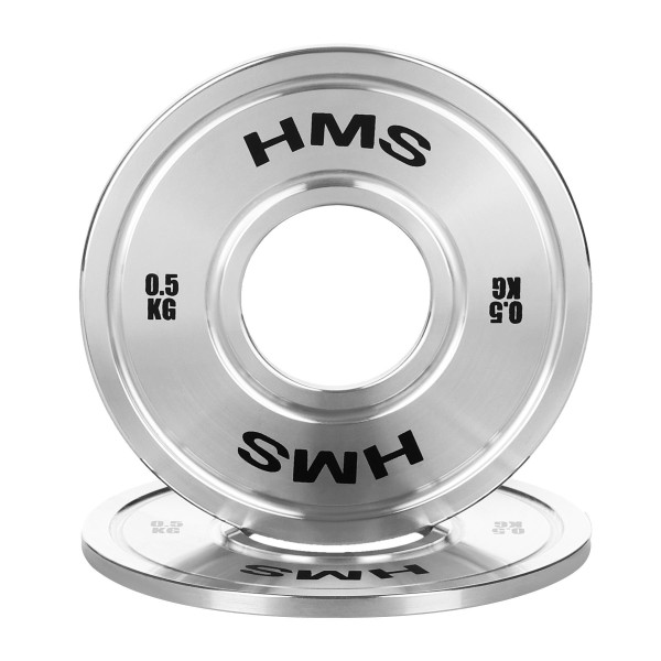 Диск для олімпійської штанги калібрований HMS TOS 0.5кг