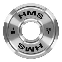 Диск для олімпійської штанги калібрований HMS TOS 1кг