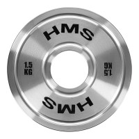 Диск для олімпійської штанги калібрований HMS TOS 1.5кг