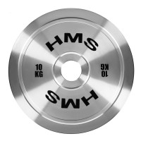 Диск для олімпійської штанги калібрований HMS TOS 10кг