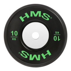 Бамперний диск для штанги 10кг HMS BTBR10