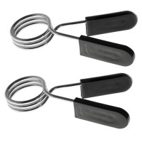 Затискачі пружинні для олімпійської штанги ⌀50мм 2шт HMS ZGS50