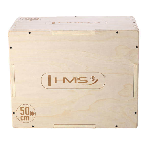 Пліометричний бокс HMS DSC04 500x400x300мм світлий