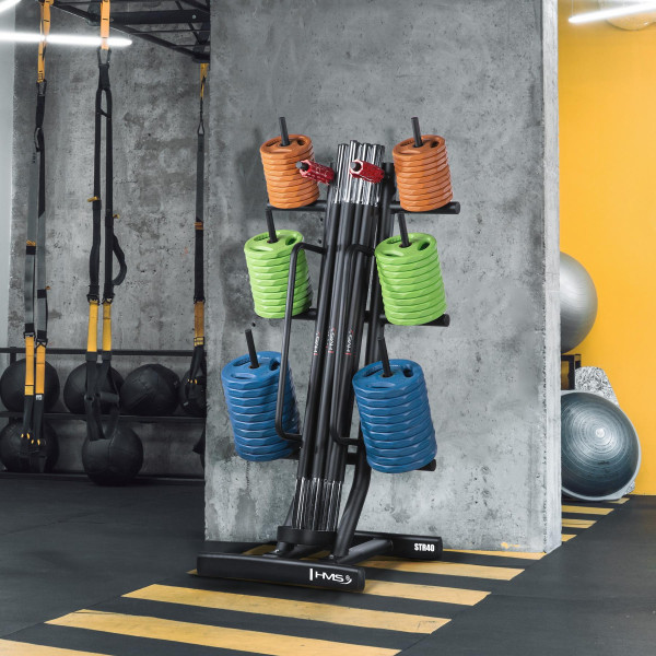Стійка для дисків та штанг bodypump HMS STR40