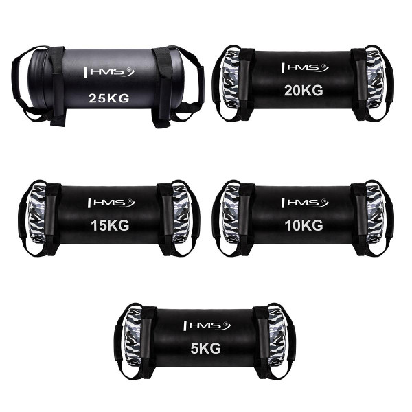 Силовий мішок HMS Power Bag WDC25, 25кг, чорний