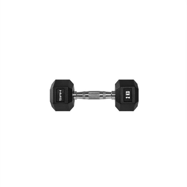 Гантель з фіксованою вагою HMS HEX Pro 2кг