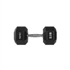 Гантель з фіксованою вагою HMS HEX Pro 22.5кг