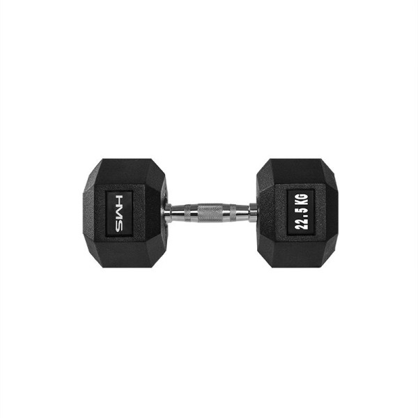 Гантель з фіксованою вагою HMS HEX Pro 22.5кг