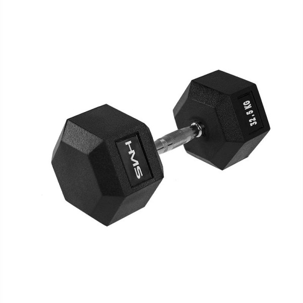 Гантель з фіксованою вагою HMS HEX Pro 32.5кг