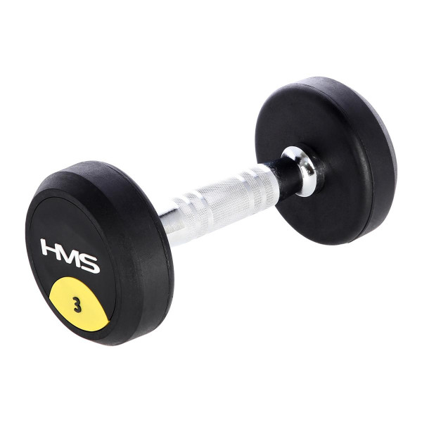 Гантель з фіксованою вагою HMS HG Pro 3кг Гантель з фіксованою вагою HMS HG Pro 3кг