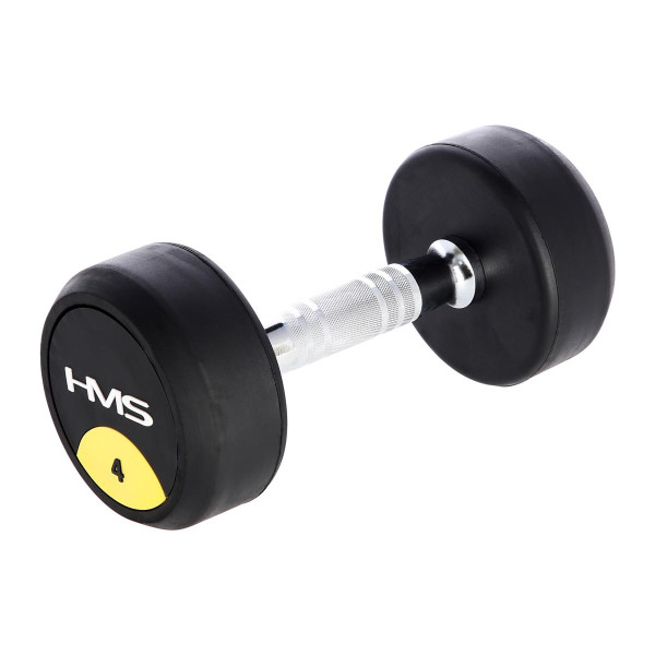 Гантель з фіксованою вагою HMS HG Pro 4кг Гантель з фіксованою вагою HMS HG Pro 4кг
